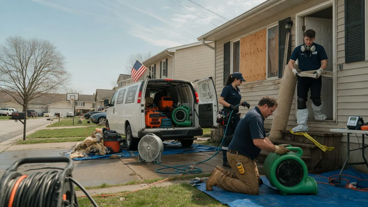 Water Damage Restoration in Patoka, IL near me